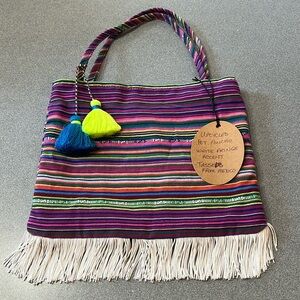 Handmade, Up-Cycled Pet Poncho Tote